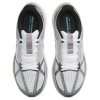 Nike Zoom Structure 25 Ткань Устойчивая к истиранию Дышащая Низкий Верх Беговые кроссовки Мужские Белый Серый Черный