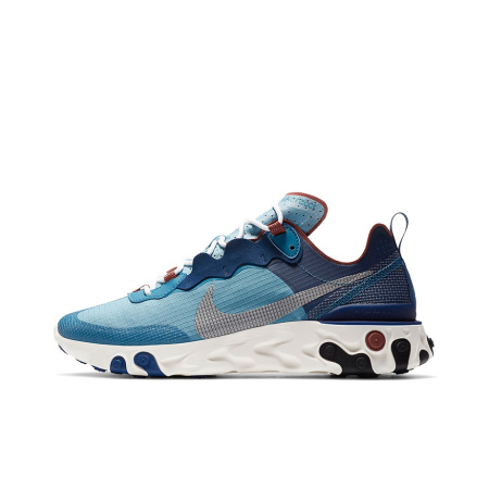 Nike React Element 55 Многоцветный Ткань Амортизация Противоскользящий Устойчивый к истиранию Низкий Топ