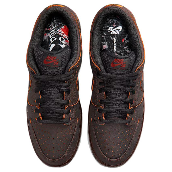 Nike Dunk SB Low Топ Скейтборд Кроссовки Унисекс Темный Дым Серый