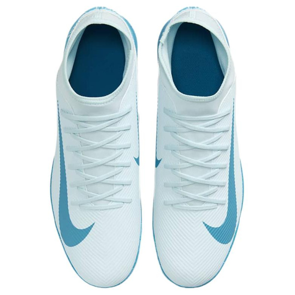 Nike Mercurial Superfly 10 Искусственный шип противоскользящие устойчивые к истиранию футбольные бутсы мужской синий