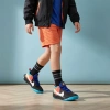 Space Jam X Nike Team Hustle D 10 SE Game Ready Low Топ Детские Баскетбольные Кроссовки Черный Оранжевый Синий