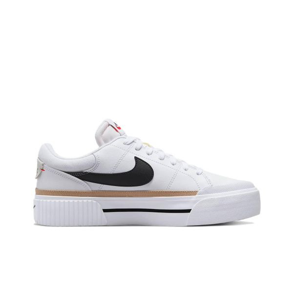 Nike Court Legacy Lift Slip Resistant Амортизация Устойчивость к износу Низкий Топ Скейтбординг Женские