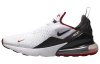 Nike Air Max 270 Low Топ Спортивная Повседневная Обувь Белый Черный Красный