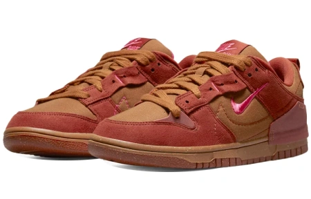 Nike Dunk Disrupt 2 'Desert Bronze' Низкие Кроссовки для Скейтбординга Женские Коричнево-Красные