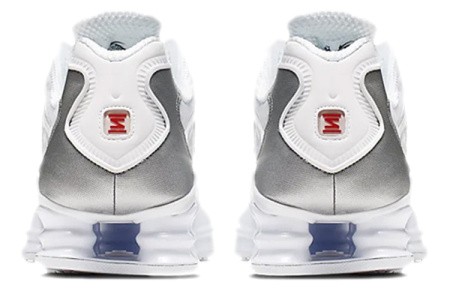 Nike Shox TL Series Текстиль Синтетическая кожа противоскользящий низкий топ повседневная обувь унисекс чисто белый