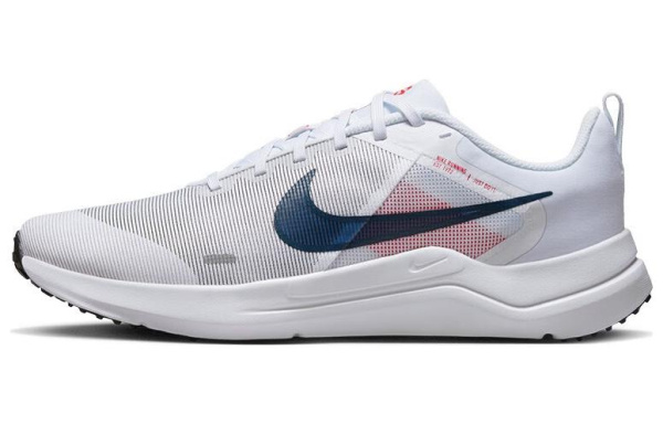 Nike Downshifter 12 Ткань противоскользящая устойчивая к истиранию дышащая низкий верх беговые кроссовки мужские