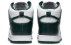 Nike Dunk High Топ Скейтборд Кроссовки Унисекс Белый Зеленый