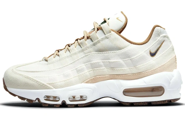 Nike Air Max 95 Сетка Текстиль Синтетическая кожа Амортизация Износостойкие низкие кеды с воздухом для бега