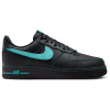 Nike Air Force 1 Slip-Resistant Abrasion-Resistant Low-Top Скейтборд Кроссовки Мужские Черный Аврора Зеленый