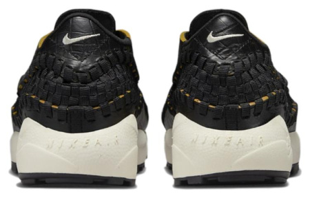 Nike Footscape Ткани вязаные 'Черный' Удобный Низкий Топ Повседневная Обувь Женская Черная
