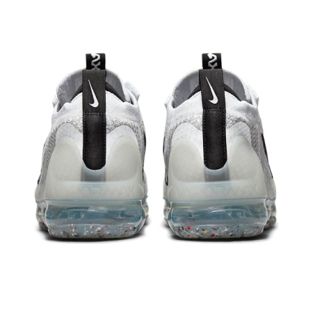 Nike Air Vapormax Ткань Низкие Кроссовки для Бега и Марафонов Женские Серый Белый