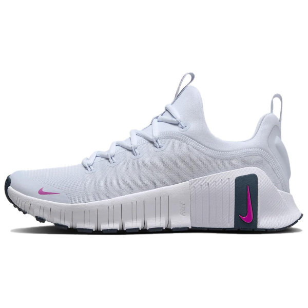 Nike Free Metcon 6 Комфортные Дышащие Низкие Кроссовки для Тренировок Женские Серые