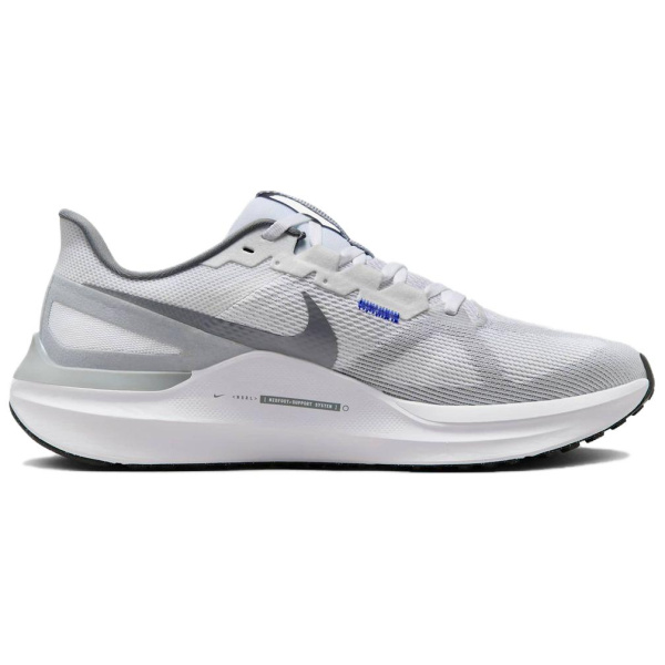 Nike Дышащий Low Топ Повседневный Бег на длинные дистанции Городская коммутация Беговые кроссовки Мужской Серый белый