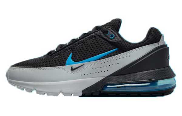 Nike Air Max Impulse Устойчивый к истиранию Низкий Топ Повседневная Обувь Мужская Черный Серый Синий