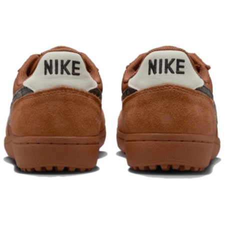 Nike Field General 82 Противоскользящие Устойчивые к износу Низкие Кроссовки для скейтбординга Унисекс Коричневые