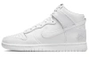Nike Dunk High Ретро PRM 'Scavenger' Удобные Высокие Кроссовки для скейтбординга Унисекс Белые