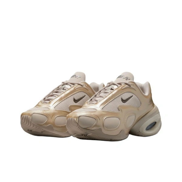 Nike Air Max Muse Удобная Устойчивая к истиранию Низкая Повседневная Обувь Женская Бежево-Желтая