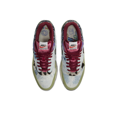 Concepts X Nike Air Max 1 Устойчивые к истиранию Низкие Кроссовки с воздушной подушкой для повседневного бега Унисекс