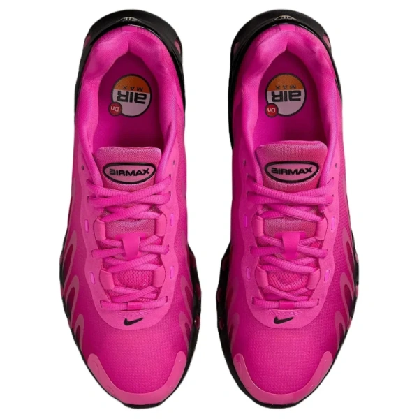 Nike Air Max DN8 Дышащая Поддержка Низкий Верх Повседневные Беговые Кроссовки Женские Красный Черный