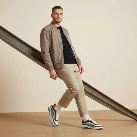Nike Air Max Ishod Скейтборд Кроссовки Унисекс Белые
