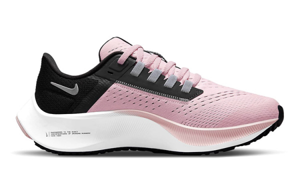 Nike Pegasus 38 Противоскользящие Амортизирующие Устойчивые к износу Низкие Детские Беговые Кроссовки Розовые Черные
