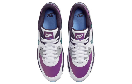 Nike Air MAX 90 г NRG Classic Vintage Low Топ Повседневная обувь Унисекс Фиолетовый Серый Черный