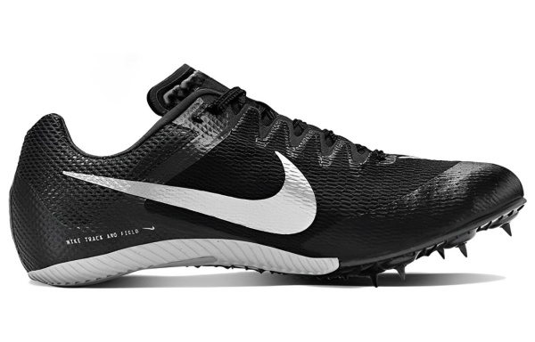 Nike Zoom Rival Сетка Амортизация Устойчивость к износу Отскок Низкий Верх ТРЕНИРОВОЧНАЯ БЕЖА ОБУВЬ Унисекс Черный