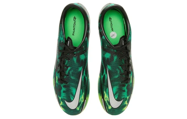 Nike Phantom GT AG Искусственный газон противоскользящие устойчивые к истиранию футбольные бутсы мужские зеленые