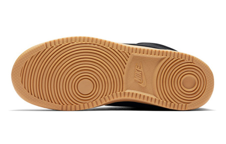 Nike Court Borough MID WNTR Синтетическая кожа противоскользящая устойчивая к истиранию термический верх