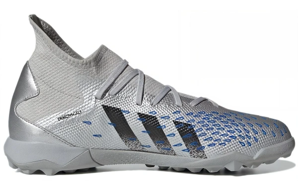 Adidas Predator Freak .3 TF Шипы Амортизация Баланс Футбольные бутсы Унисекс Серый Черный