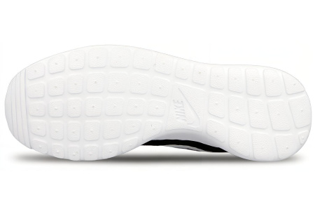 Nike Roshe One Амортизация Противоскользящая Дышащая Низкий Верх ТРЕНИРОВОЧНАЯ БЕГОВАЯ Обувь Мужская Черный Белый