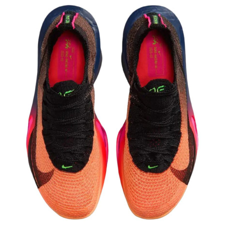 NIKE Alphafly 3 Дышащая и Легкая Беговая Обувь Мужская Оранжевая Черная