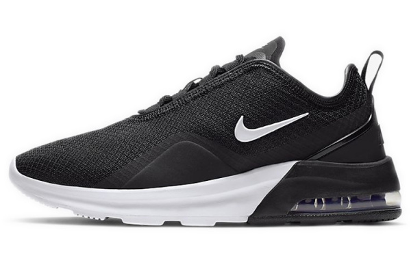 Nike Air Max MOTION Классический Низкий Беговые Кроссовки Женские Черно-Белые