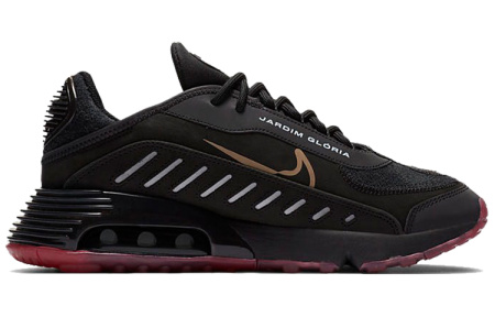 Neymar X Nike Air Max 2090 Устойчивые к истиранию низкие повседневные беговые кроссовки унисекс черные золотые