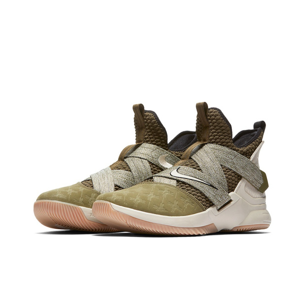 Nike Zoom Soldier 12 Текстиль Синтетическая кожа Амортизация Противоскользящий Устойчивый к истиранию Верх MID