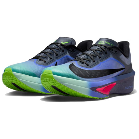 Nike Zoom Fly 6 Поддержка Повседневные Беговые Кроссовки Мужские Черные Синие