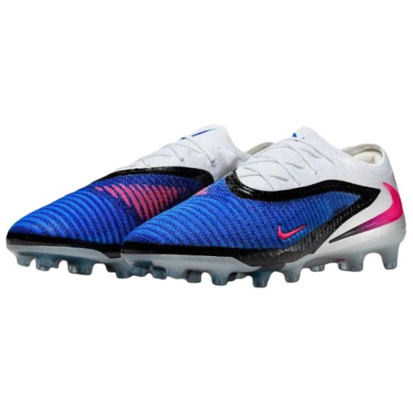 Nike Phantom 6 AG Artificial Grass Футбольные бутсы Унисекс Белый Синий