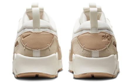 Nike Air Max 90 Low Топ Повседневная Обувь Женская Экрю