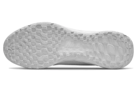Nike REVOLUTION 6 Устойчивый к истиранию Дышащий Низкий Верх Повседневные Городские Беговые Кроссовки Мужские Белые