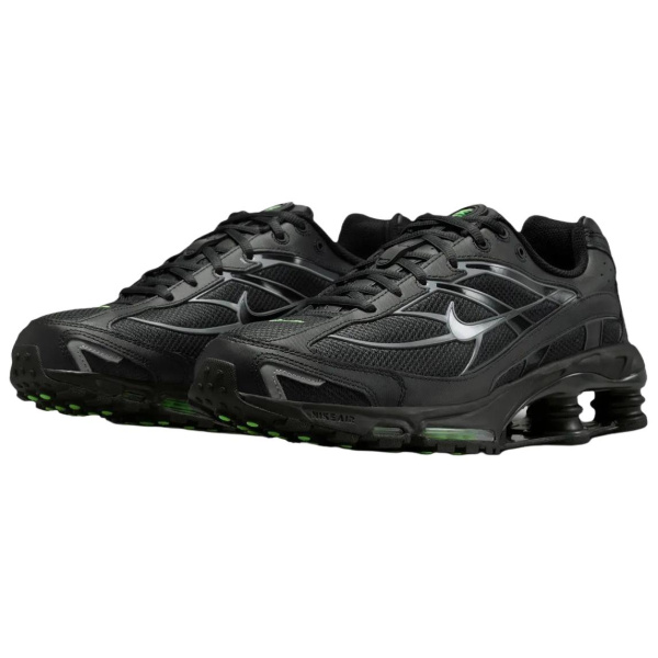 NIKE Shox Ride 2 Дышащие и Легкие Повседневные Беговые Кроссовки Унисекс Черные