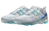 Nike VaporMax 2019 Low Топ Амортизирующие Повседневные Беговые Кроссовки Мужские Серый Синий