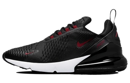 Nike Air Max 270 Сетка Текстиль Низкие Повседневные Мужские Кроссовки Черные Красные