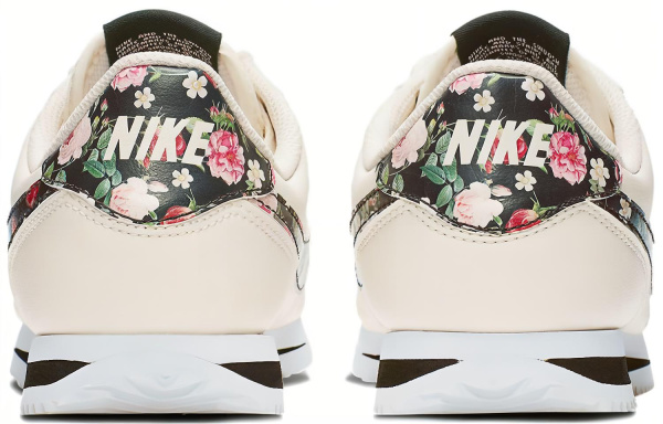 Nike Амортизация Поддержка Низкий Верх Детская Беговая Обувь Белая Подростковая