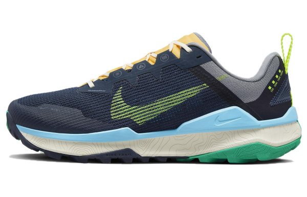 Nike Wildhorse 8 Ткань Амортизация Противоскользящие Устойчивые к истиранию Низкие Кеды Трассовый Бег