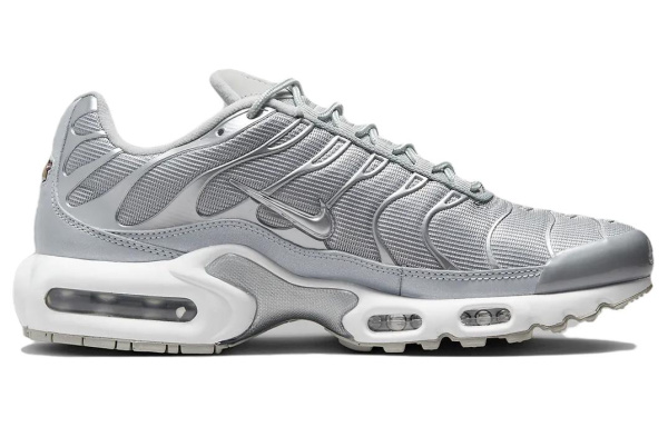 Nike Air Max Plus Low Top Повседневная обувь Унисекс Металлический серебристый