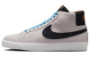 Nike SB Blazer OLYMPICS Противоскользящие Устойчивые к истиранию MID Топ Скейтборд Кроссовки Мужские Серый Черный Синий