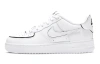 Nike Air Force 1 1 'Cosmic Clay' Синтетическая кожа Низкие кеды для детей для скейтбординга Чисто белый