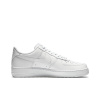 Nike Air Force 1 07 Кожа Устойчивая к истиранию Низкие Кроссовки для скейтбординга Мужские Чисто Белые