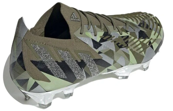Adidas PREDATOR EDGE FG Твердое покрытие естественная трава ткань амортизация противоскользящий устойчивый к истиранию