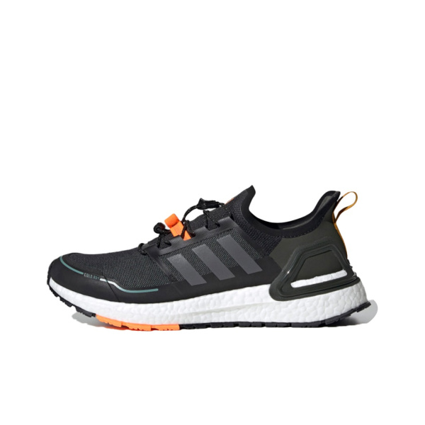 Adidas ULT Ткань Дышащий Низкий Топ Boost Повседневная Обувь для Беговых Тренировок Мужская Черная Серый